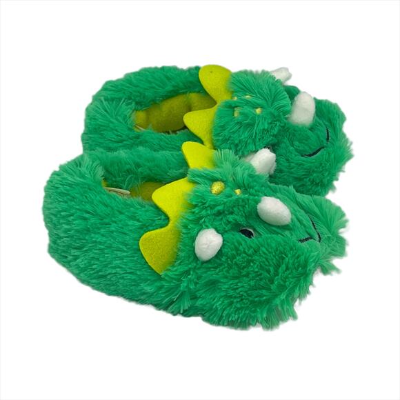 Simple Joys by Carter Jarrell Fuzzy Slipper in Green Size S(5-6) - Picture 7 of 11